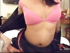 Sexy Tamil Bhabhi Showing Huge Boobs n Putting in Condom on Cock